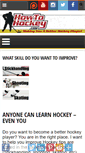 Mobile Screenshot of howtohockey.com